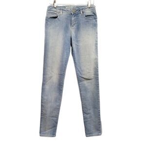 Gap Kids Super Skinny Jeans Youth Sz 14 Regular Lt Blue Stretch Denim